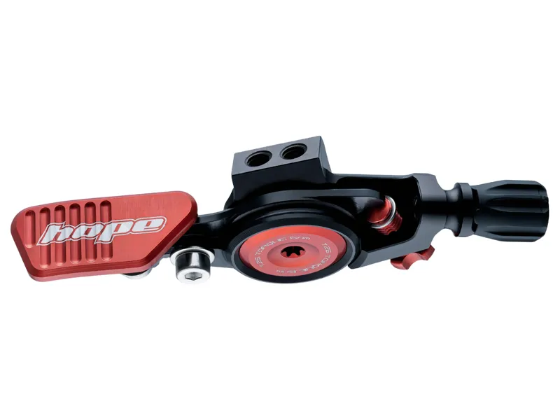 Hope Dropper Post Lever in Black/Red