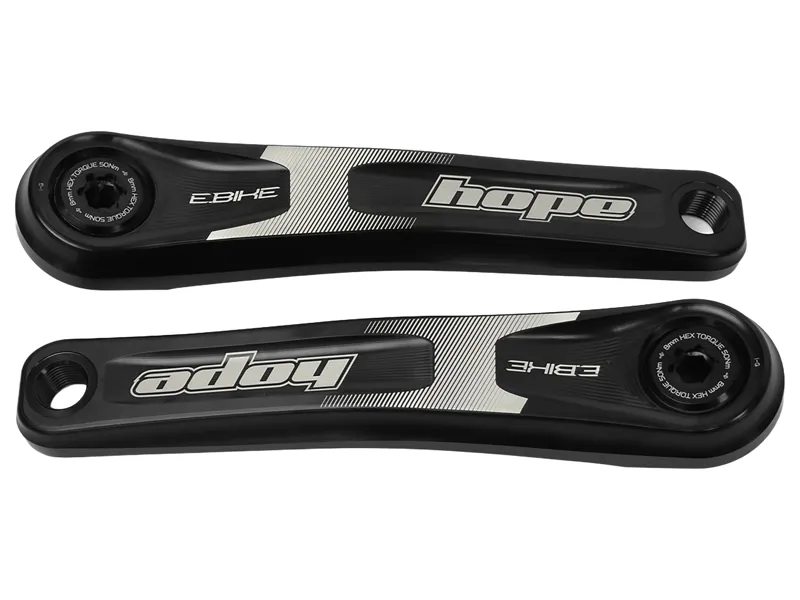 Hope E-Bike Crankset in Black