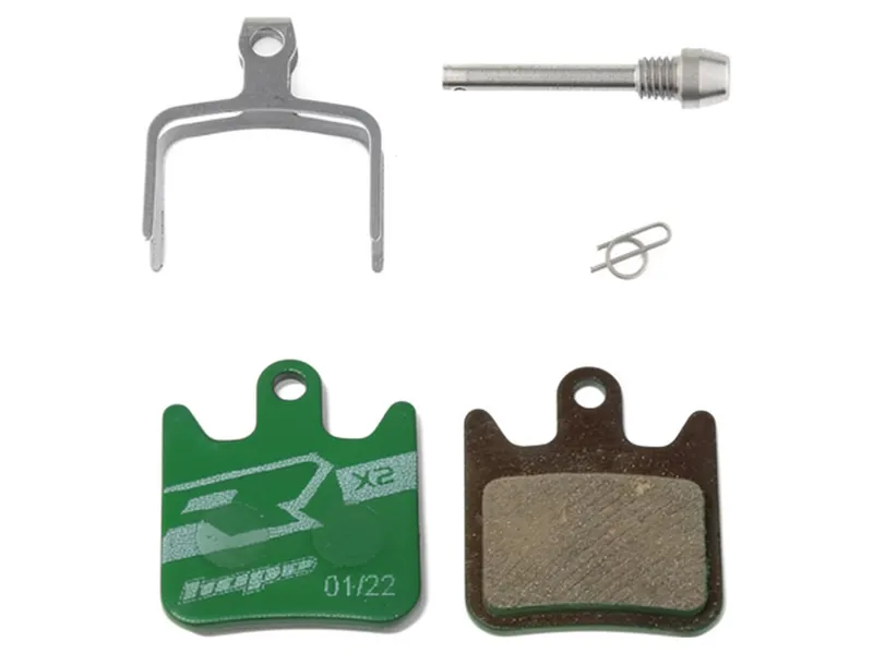 Hope E4 Brake Pads Racing Compound in Green
