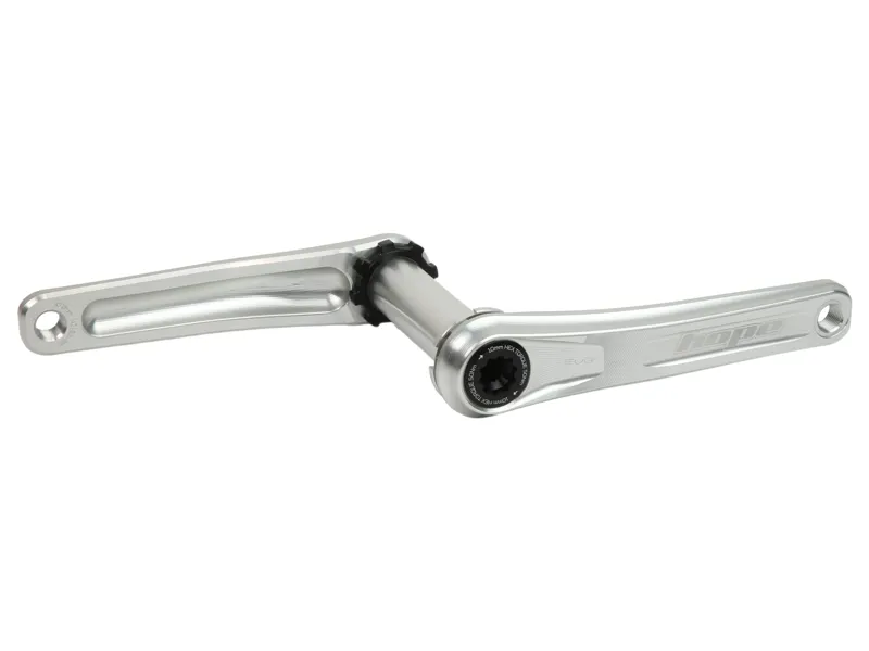 Hope EVO Crankset No Spider 68/73mm 155mm in Silver