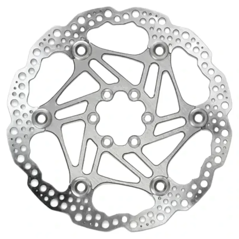 Hope Floating Disc 6 Bolt 180mm Rotor in Silver