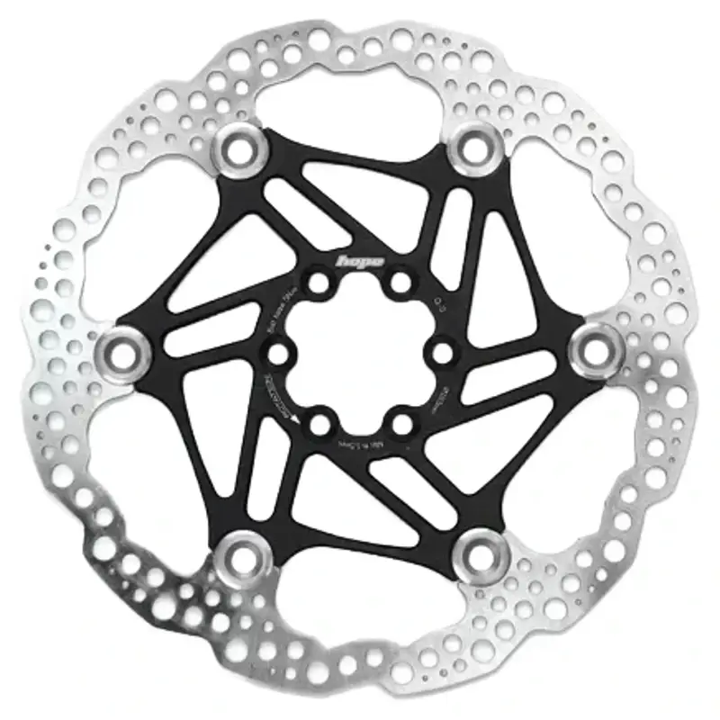 Balfes Bikes Hope Floating Disc 6 Bolt 183mm Rotor in Black | Free postage over £30, £10 off first order, price match & 0% finance.