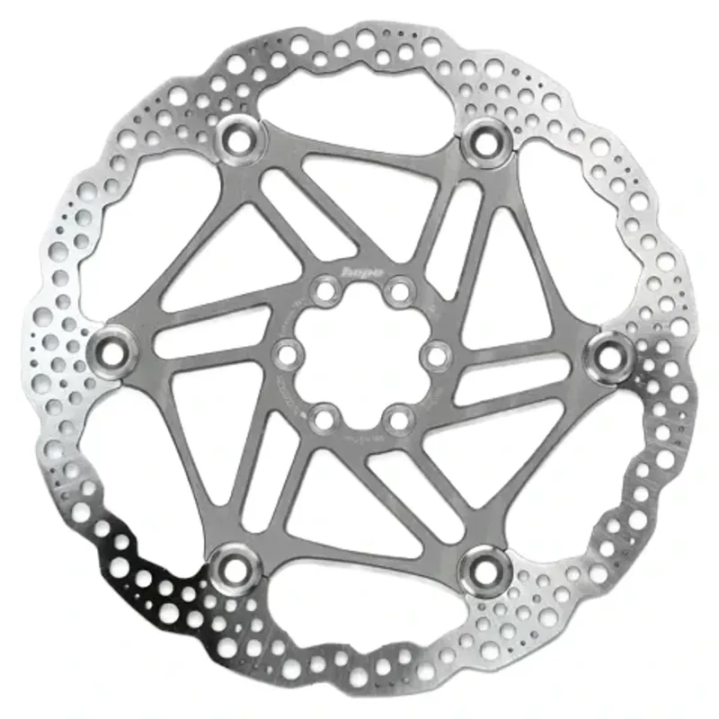 Hope Floating Disc 6 Bolt 203mm Rotor in Silver
