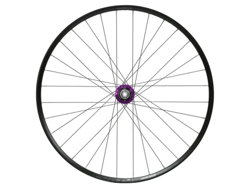 Balfes Bikes Hope Fortus 23W Pro 5 27.5in CentreLock Boost Rear Wheel Black/Purple | Free postage over £30, £10 off first order, price match & 0% finance.