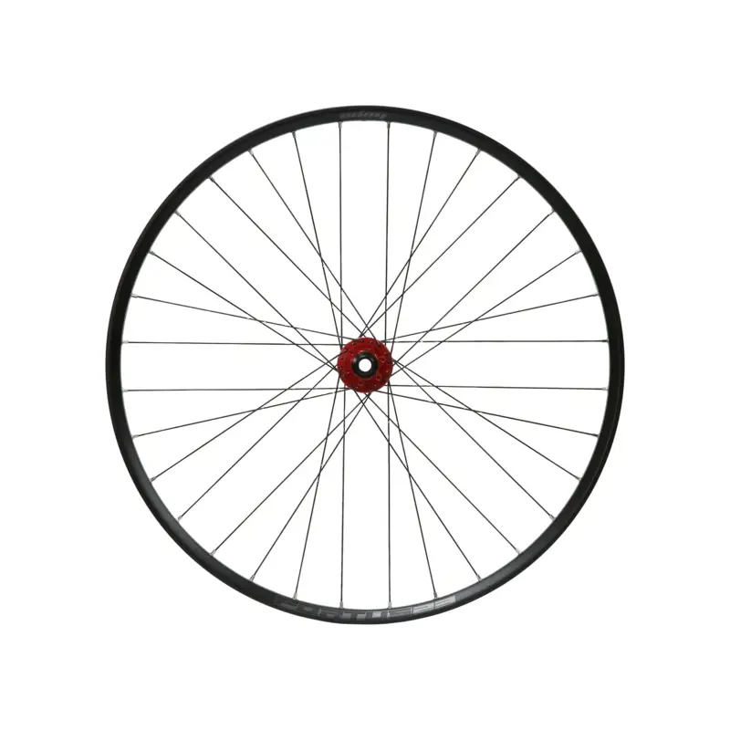 Balfes Bikes Hope Fortus 23W Pro 5 29ER 100x15mm QR Front Wheel in Black/Red | Free postage over £30, £10 off first order, price match & 0% finance.