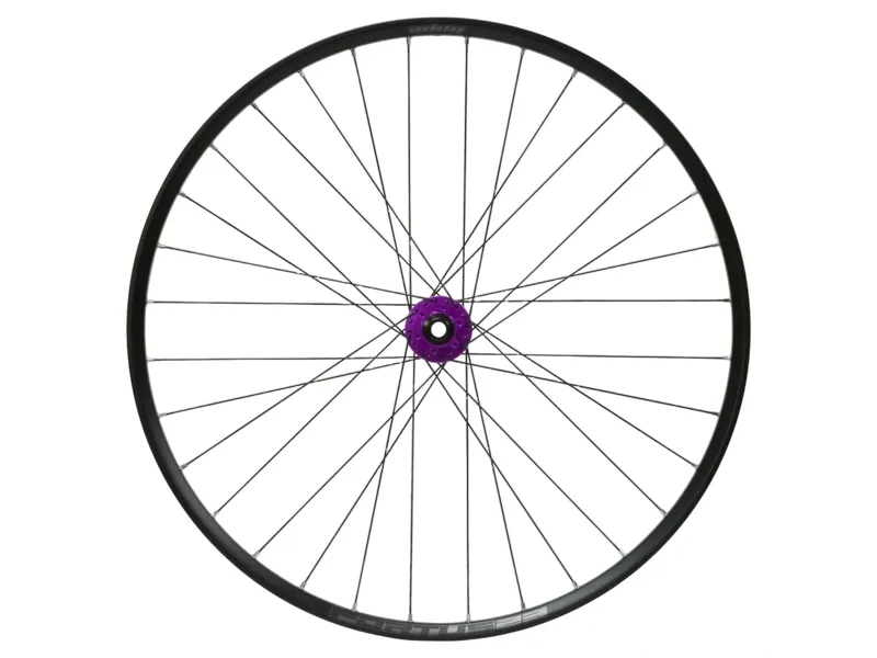 Balfes Bikes Hope Fortus 23W Pro 5 29ER 110mm Boost Front Wheel in Black/Purple | Free postage over £30, £10 off first order, price match & 0% finance.