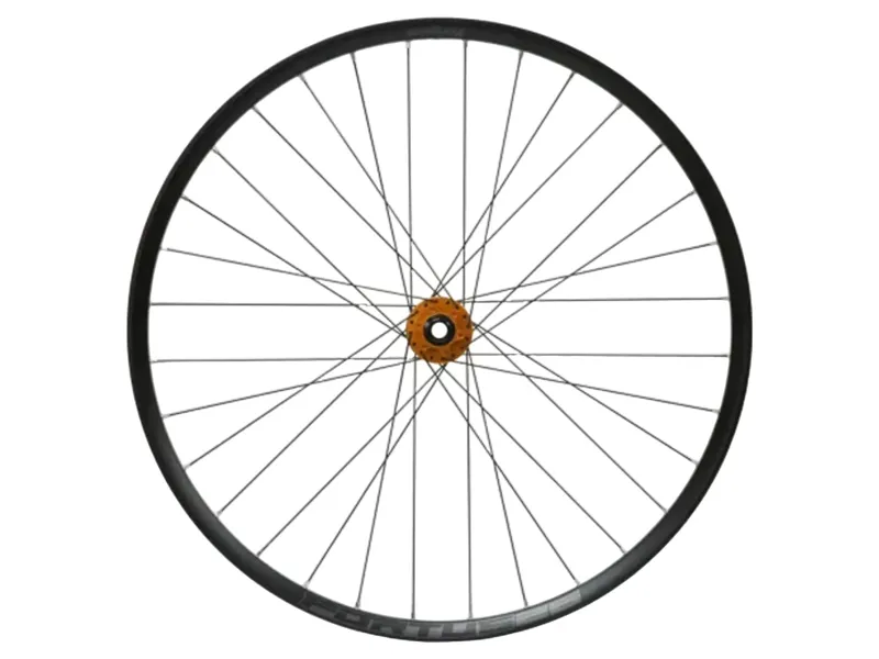 Hope Fortus 26W Pro 5 26in 6-Bolt Rear Wheel 142x12mm Black/Orange