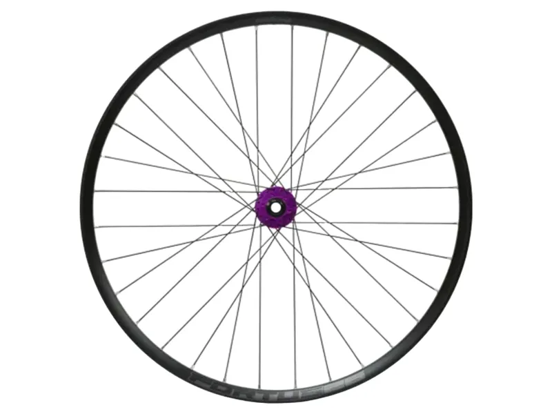 Hope Fortus 26W Pro 5 26in 6-Bolt Rear Wheel 142x12mm Black/Purple