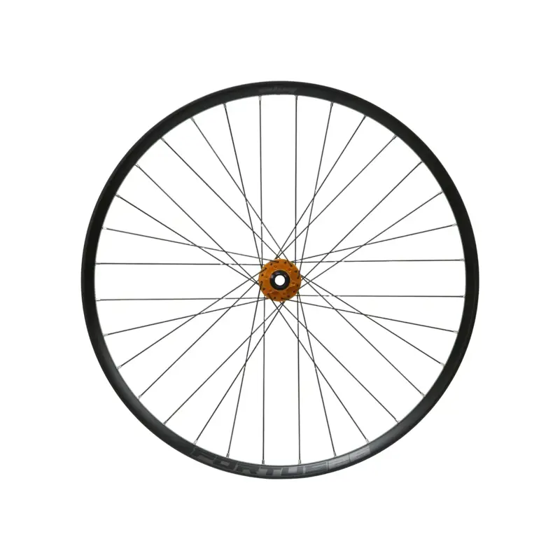 Balfes Bikes Hope Fortus 26W Pro 5 29ER 6-Bolt QR Front Wheel in Black/Orange | Free postage over £30, £10 off first order, price match & 0% finance.