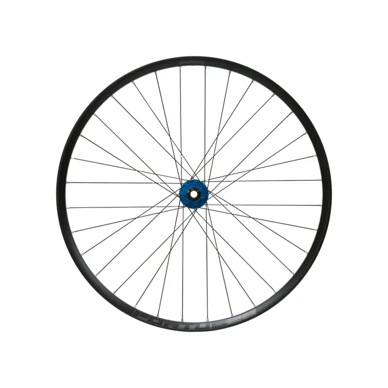 Balfes Bikes Hope Fortus 26W Pro 5 29ER 6-Bolt Boost Front Wheel in Black/Blue | Free postage over £30, £10 off first order, price match & 0% finance.