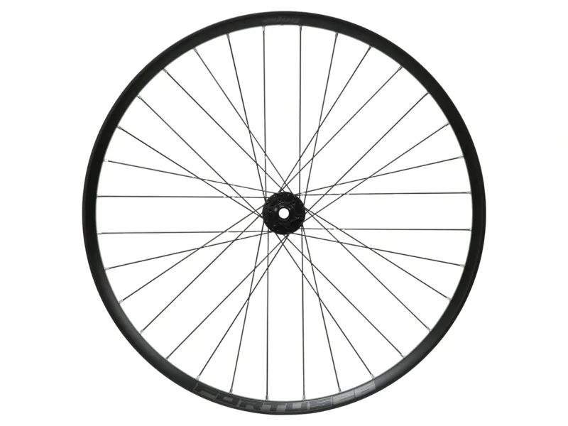 Balfes Bikes Hope Fortus 26W Pro 5 26in 6-Bolt 100x15mm Front Wheel in Black | Free postage over £30, £10 off first order, price match & 0% finance.