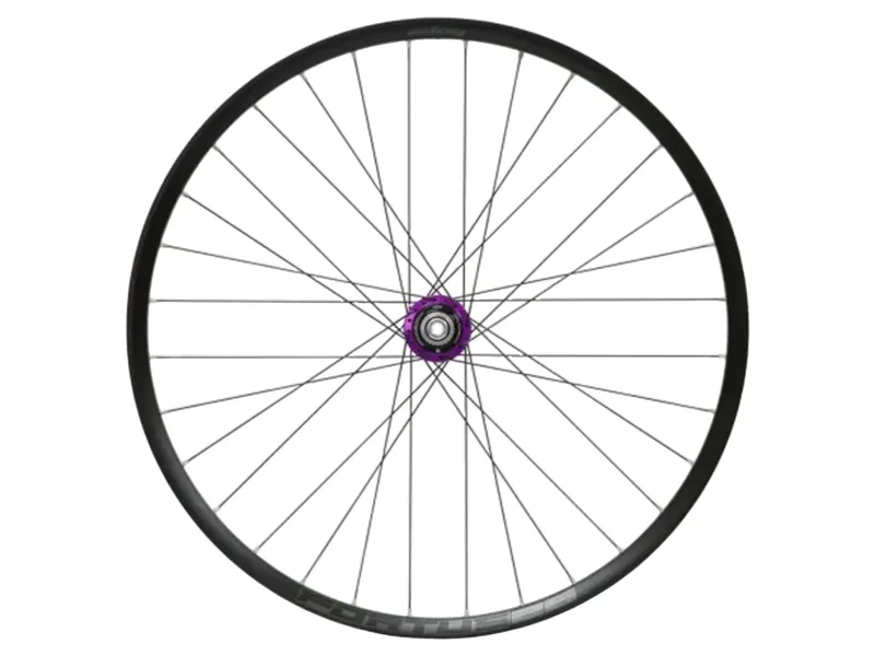 Hope Fortus 26W Pro 5 27.5in 6Bolt Rear Wheel 148mm Boost Black/Purple