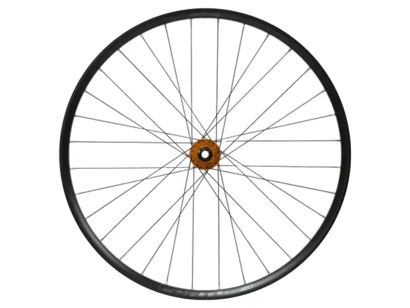 Hope Fortus 30SC Pro 5 29in 6-Bolt Rear Wheel 142x12mm in Black/Orange