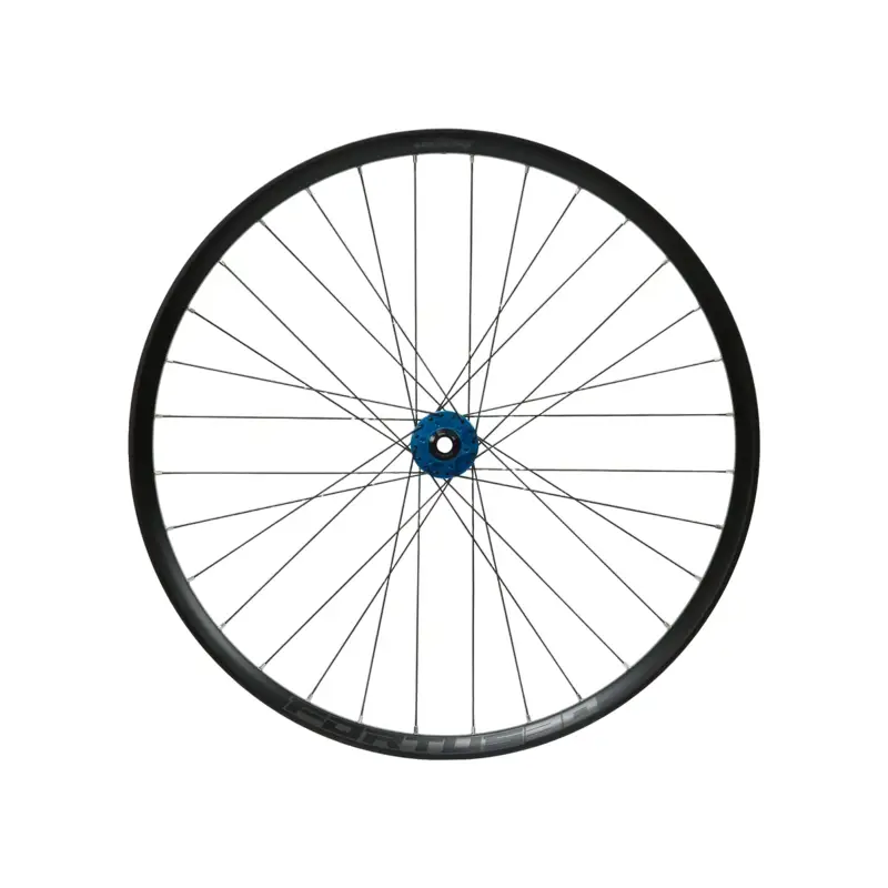 Balfes Bikes Hope Fortus 30W Pro 5 27.5in 6-Bolt Boost Front Wheel in Black/Blue | Free postage over £30, £10 off first order, price match & 0% finance.