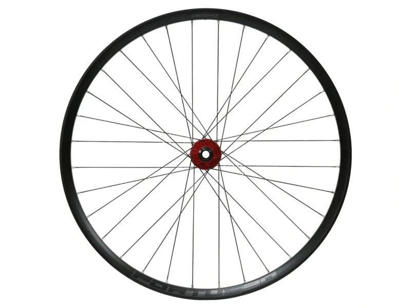 Hope Fortus 30W Pro 5 27.5in 6-Bolt Boost Front Wheel in Black/Red