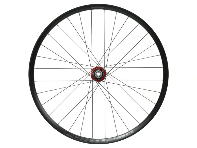 Balfes Bikes Hope Fortus 30W Pro 5 27.5in 6-Bolt Boost Rear Wheel in Black/Red | Free postage over £30, £10 off first order, price match & 0% finance.