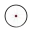 Hope Fortus 30W Pro 5 29ER 100x15mm QR Front Wheel in Black/Red
