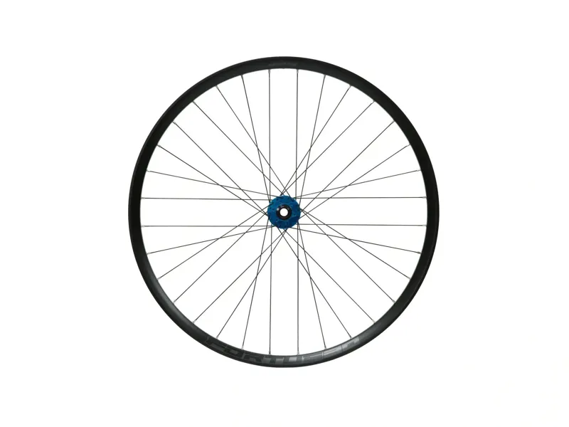 Hope Fortus 30W Pro 5 29ER 100x15mm QR Front Wheel in Black/Blue