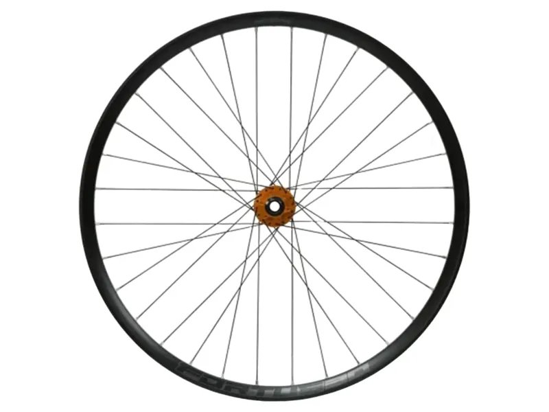 Balfes Bikes Hope Fortus 30W Pro 5 26in 6-Bolt Rear Wheel 142x12mm Black/Orange | Free postage over £30, £10 off first order, price match & 0% finance.