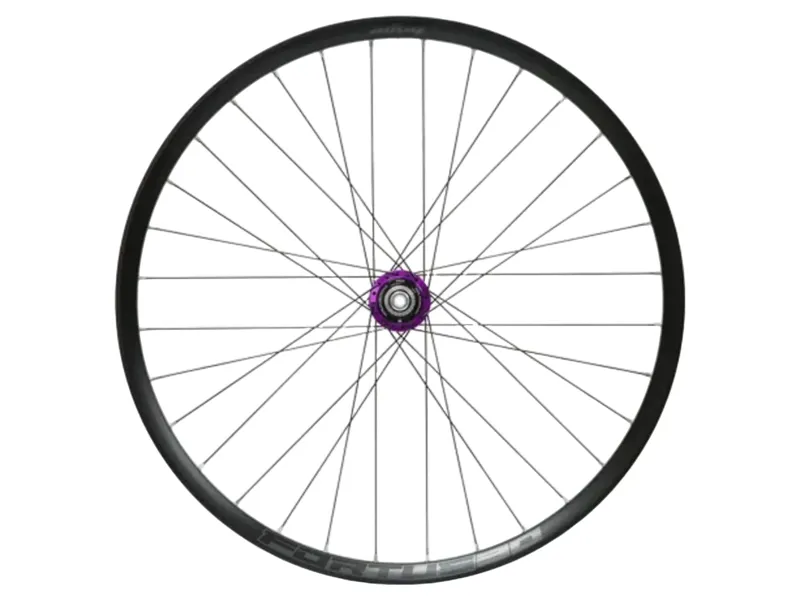 Hope Fortus 30W Pro 5 26in 6-Bolt Rear Wheel 150mm in Black/Purple