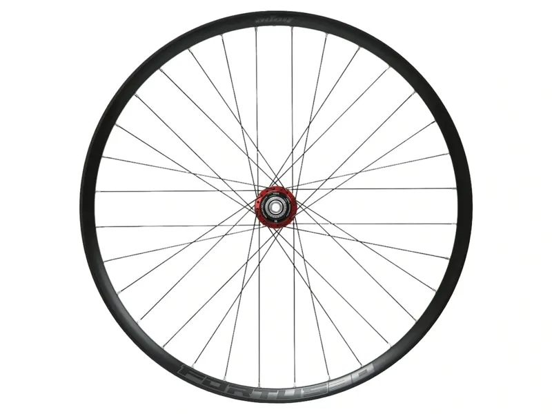 Balfes Bikes Hope Fortus 30W Pro 5 27.5in 6-Bolt Rear Wheel 150mm Black/Red | Free postage over £30, £10 off first order, price match & 0% finance.