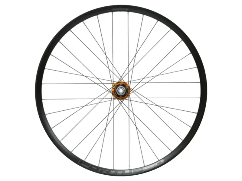 Hope Fortus 30W Pro 5 29in 6-Bolt Rear Wheel 150mm in Black/Orange