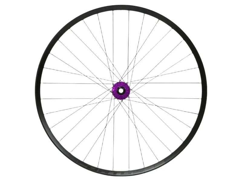Hope Fortus 35W Pro 5 29ER 6-Bolt Boost Front Wheel in Black/Purple