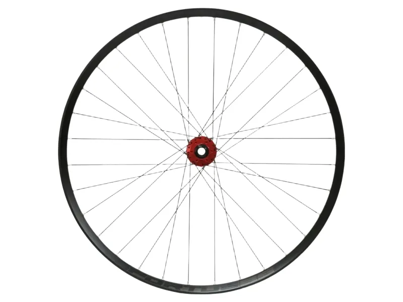 Hope Fortus 35W Pro 5 29ER 6-Bolt Boost Front Wheel in Black/Red