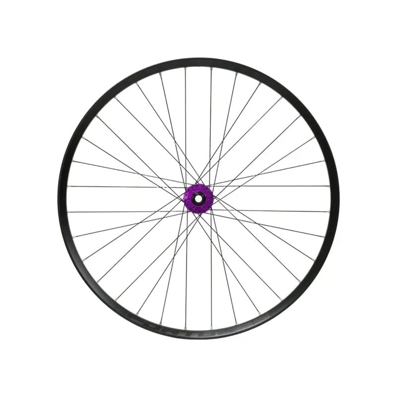 Balfes Bikes Hope Fortus 35W Pro 5 29ER 6-Bolt QR Front Wheel in Black/Purple | Free postage over £30, £10 off first order, price match & 0% finance.