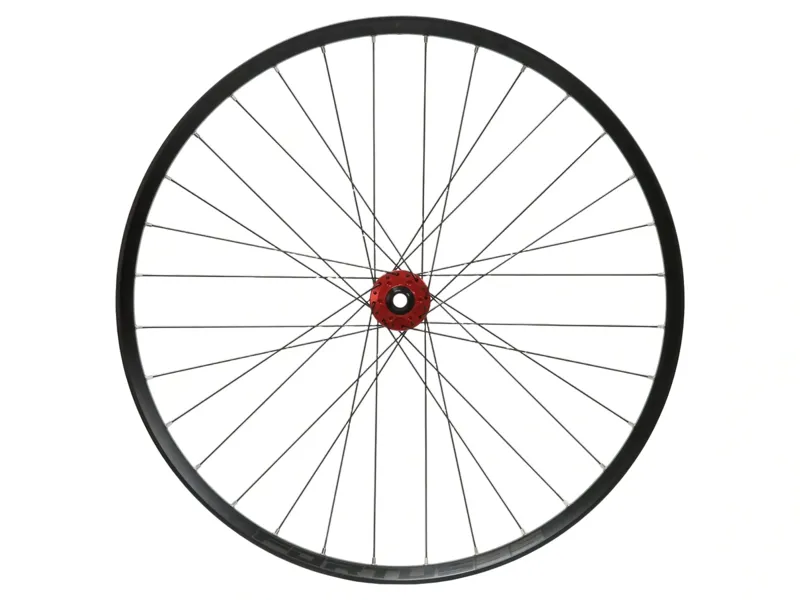 Hope Fortus 35W Pro 5 29ER 6-Bolt QR Front Wheel in Black/Red
