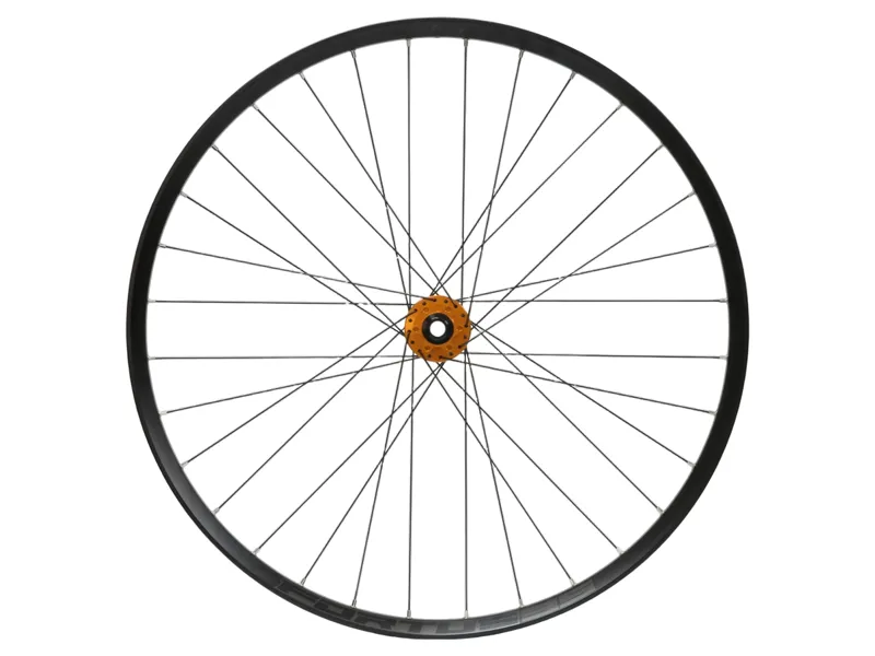 Hope Fortus 35W Pro 5 29ER 6-Bolt QR Front Wheel in Black/Orange