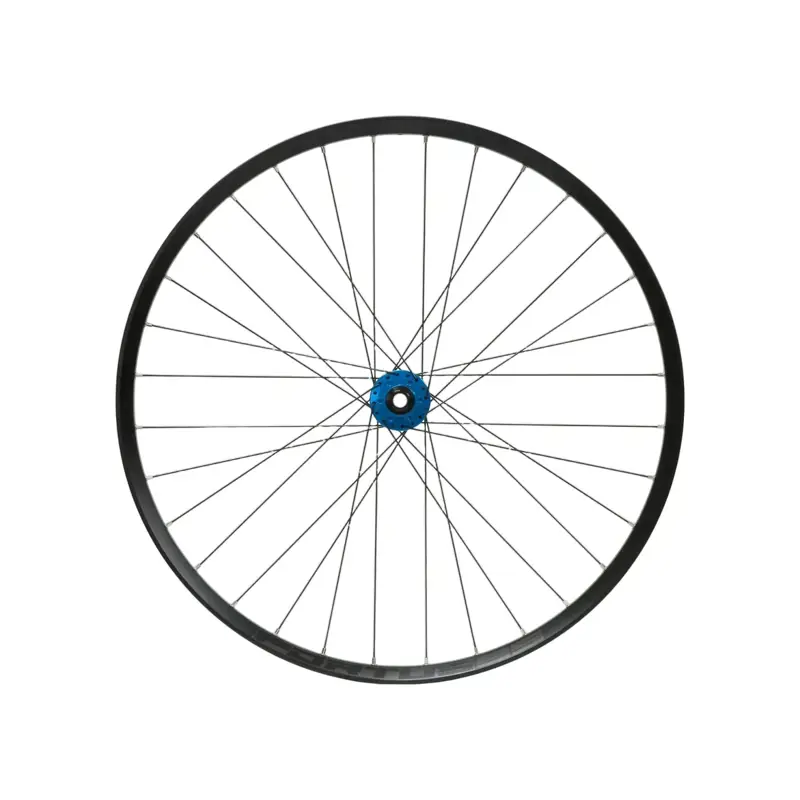 Balfes Bikes Hope Fortus 35W Pro 5 29ER 6-Bolt Boost Front Wheel in Black/Blue | Free postage over £30, £10 off first order, price match & 0% finance.