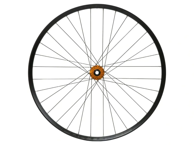 Balfes Bikes Hope Fortus 35W Pro 5 29ER 6-Bolt Boost Front Wheel in Black/Orange | Free postage over £30, £10 off first order, price match & 0% finance.