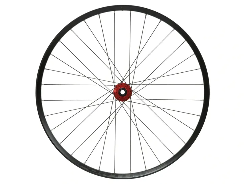 Balfes Bikes Hope Fortus 35W Pro 5 29ER 6-Bolt Boost Front Wheel in Black/Red | Free postage over £30, £10 off first order, price match & 0% finance.