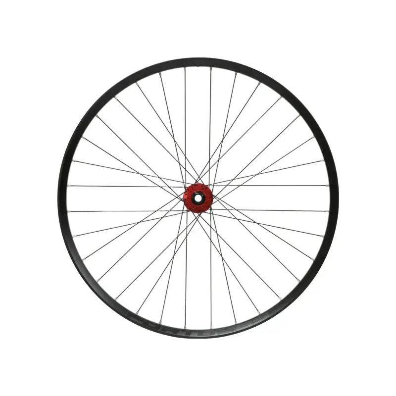 Balfes Bikes Hope Fortus 35W Pro 5 29ER 6-Bolt Boost Front Wheel in Black/Red | Free postage over £30, £10 off first order, price match & 0% finance.