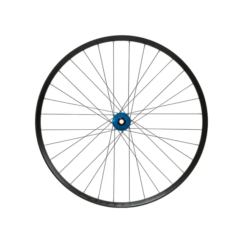 Balfes Bikes Hope Fortus 35W Pro 5 27.5in 6-Bolt 100x15mm Front Wheel in Black/Blue | Free postage over £30, £10 off first order, price match & 0% finance.