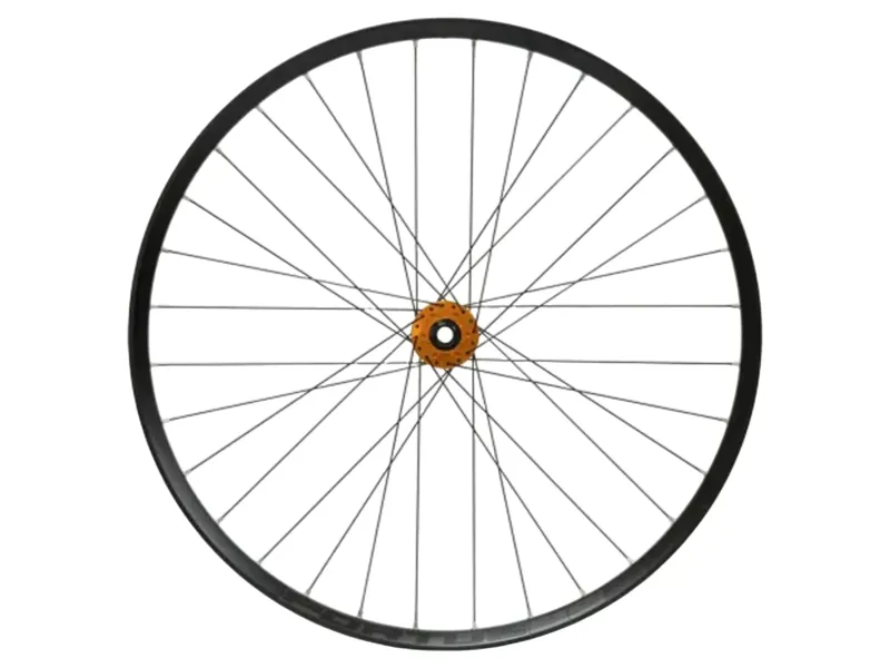Balfes Bikes Hope Fortus 35W Pro 5 27.5in 6-Bolt Rear Wheel 142x12mm Black/Orange | Free postage over £30, £10 off first order, price match & 0% finance.