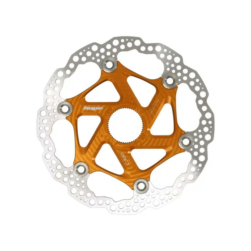 Balfes Bikes Hope MTB Centre Lock Disc 160mm in Orange | Free postage over £30, £10 off first order, price match & 0% finance.