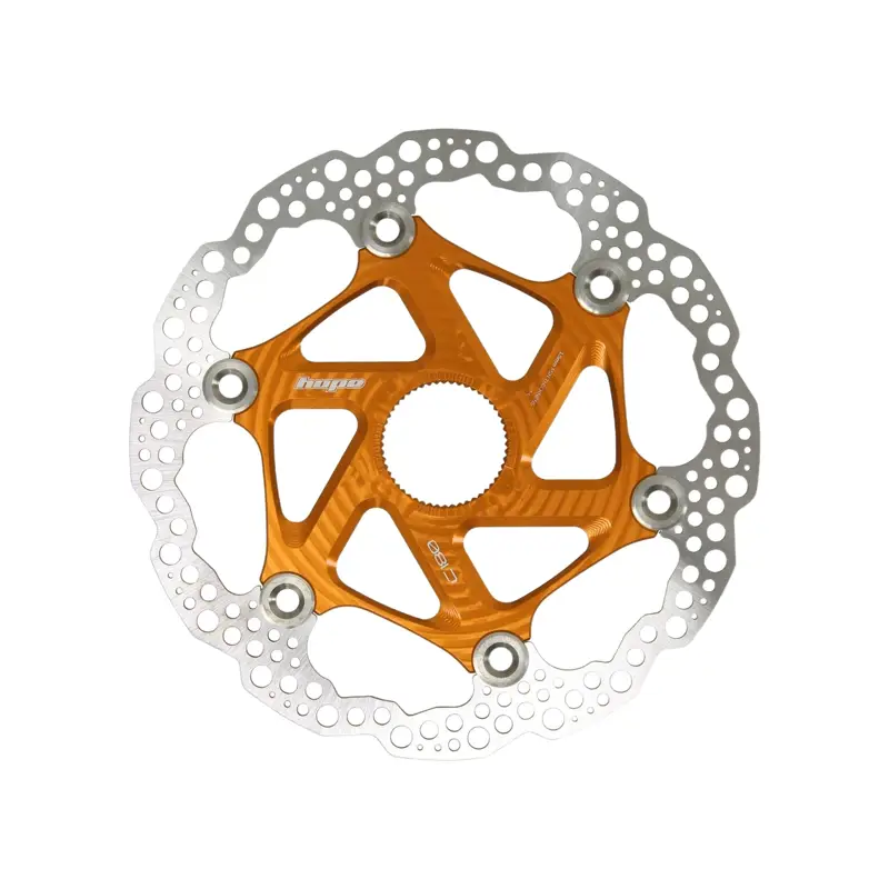 Balfes Bikes Hope MTB Centre Lock Disc 203mm in Orange | Free postage over £30, £10 off first order, price match & 0% finance.