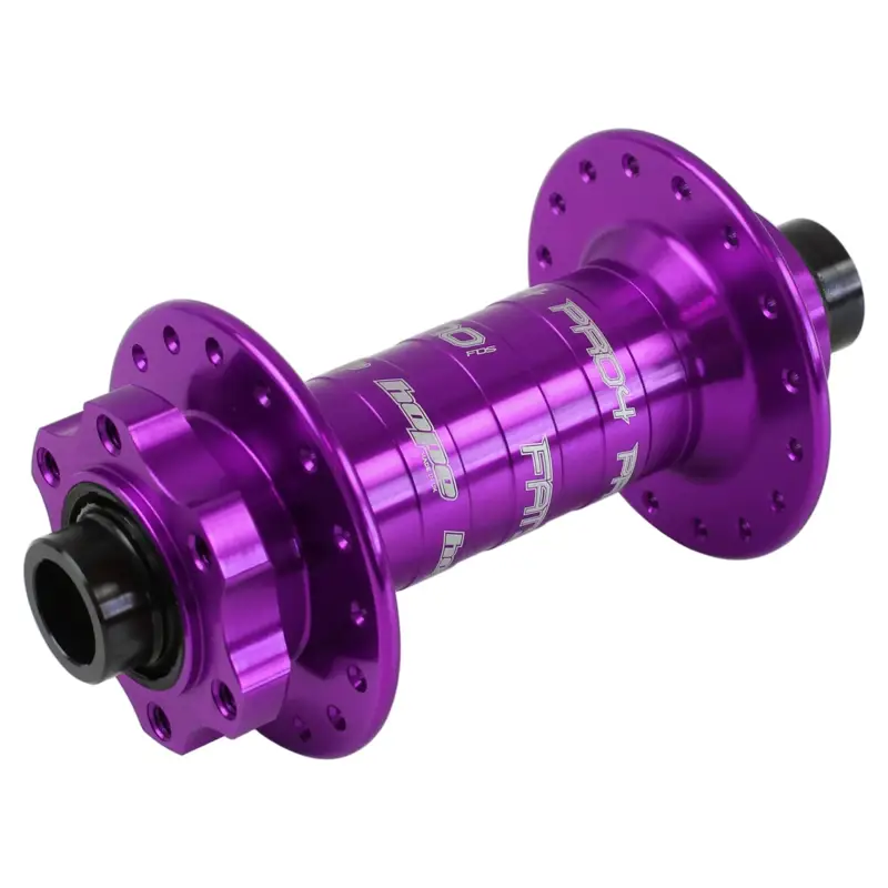 Balfes Bikes Hope Pro 4 32H Fatsno Front Hub in Purple | Free postage over £30, £10 off first order, price match & 0% finance.