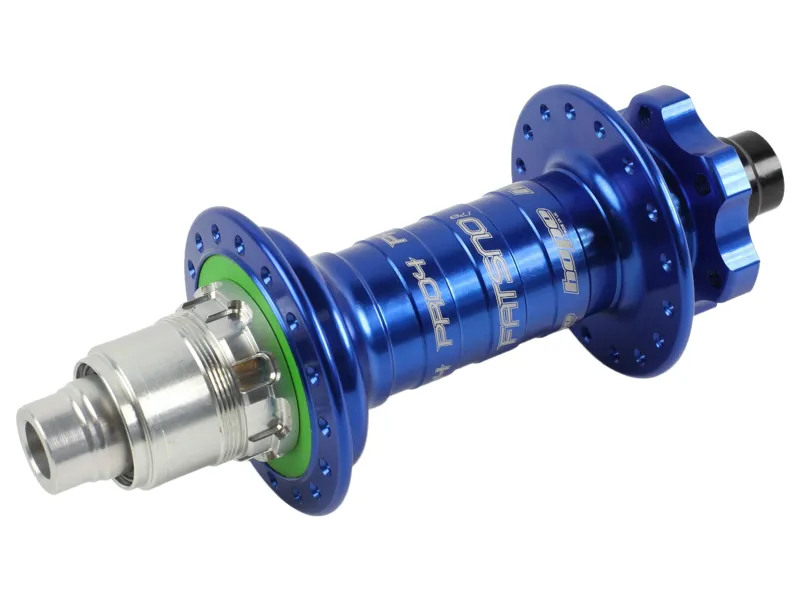 Hope PRO 4 Rear 32H  Fatsno 177mm 12mm Micro Spline Hub in Blue-3