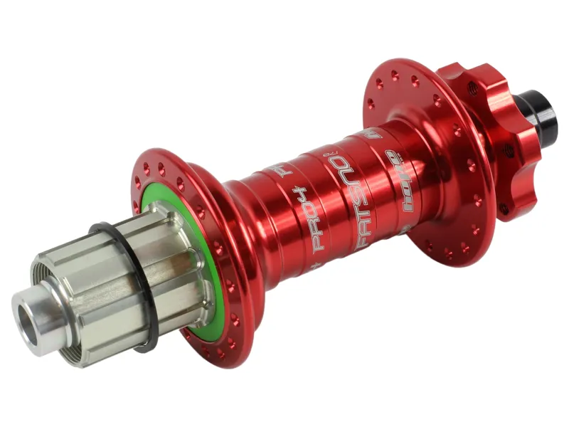 Hope PRO 4 Rear 32H  Fatsno 177mm 12mm Shimano HG Alloy Hub in Red