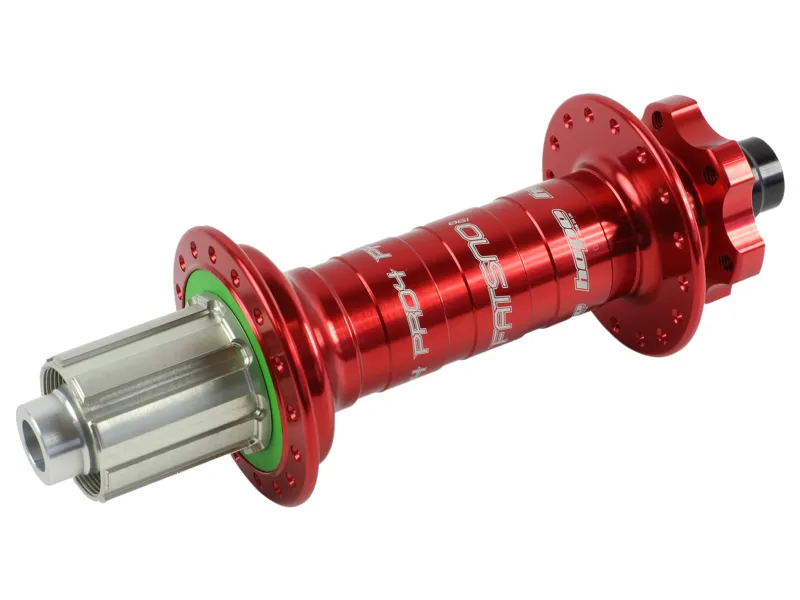 Hope PRO 4 Rear 32H  Fatsno 197mm 12mm Micro Spline Hub in Red