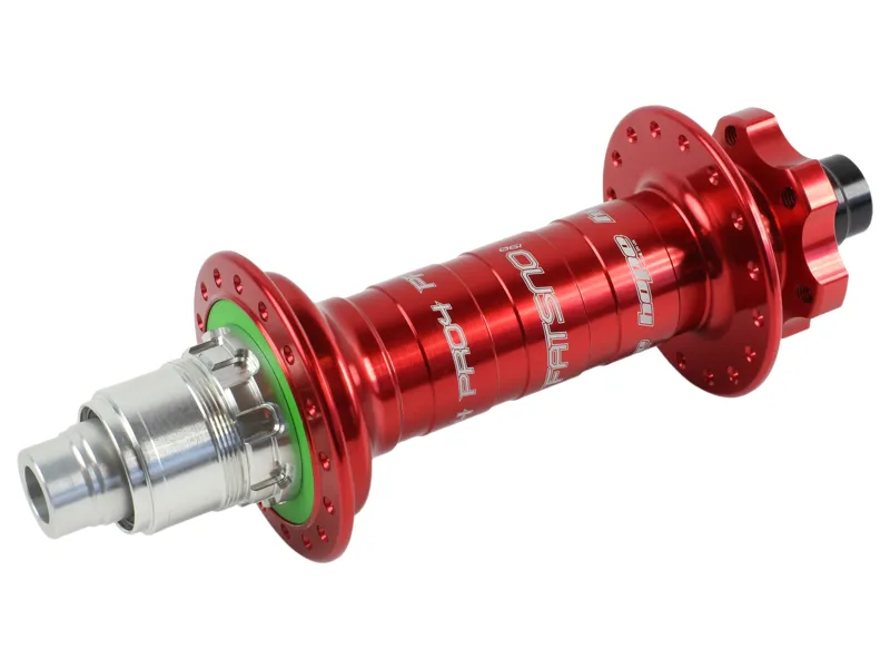 Hope PRO 4 Rear 32H  Fatsno 197mm 12mm Micro Spline Hub in Red-3