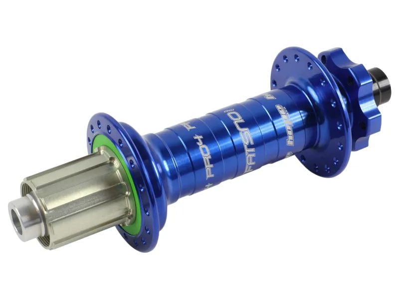 Hope PRO 4 Rear 32H Fatsno 197mm 12mm MicroSpline Hub in Blue