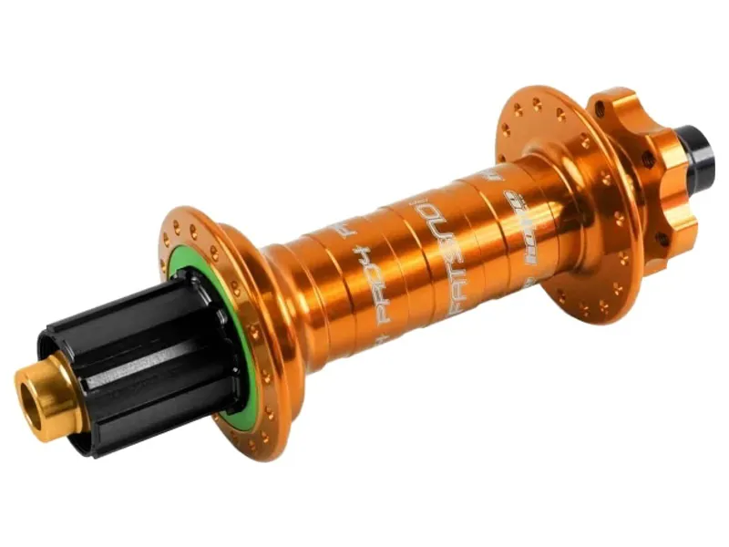 Hope PRO 4 Rear 32H Fatsno 197mm 12mm MicroSpline Hub in Orange