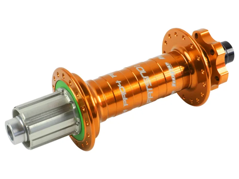 Hope PRO 4 Rear 32H Fatsno 197mm 12mm Shimano HG Steel Hub in Orange