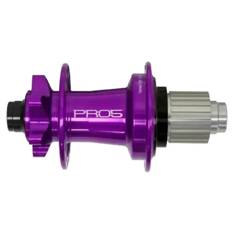 Balfes Bikes Hope Pro 5 Rear 36H 135 x 12mm Shimano HG Steel Hub in Purple | Free postage over £30, £10 off first order, price match & 0% finance.
