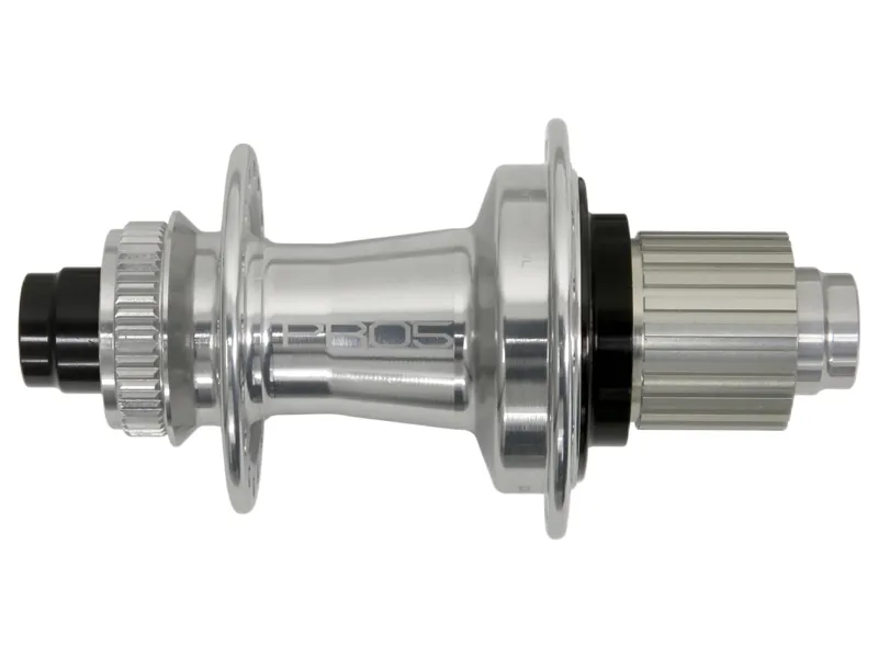 Hope Pro 5 Rear Centre Lock 24H 135 x 12mm Shimano HG Alloy Hub in Silver
