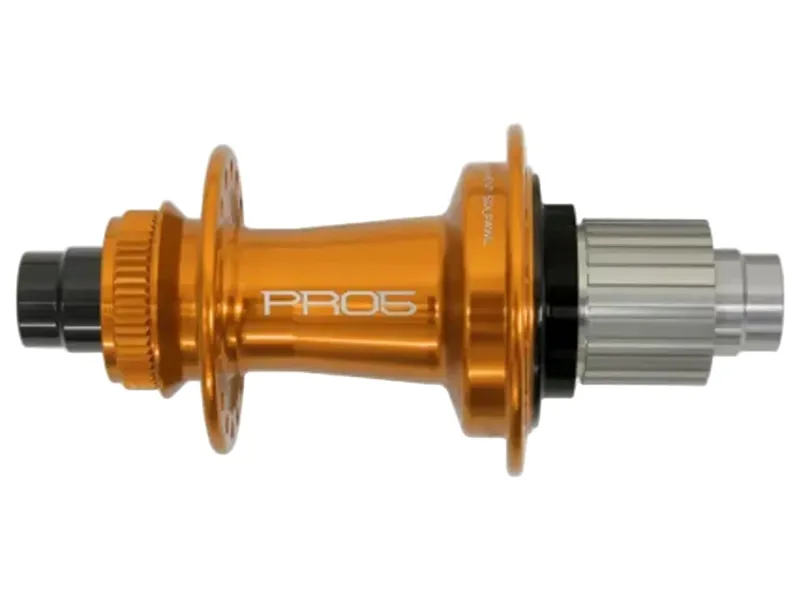 Balfes Bikes Hope Pro 5 24H Centre Lock Rear Hub 148x12mm in Orange | Free postage over £30, £10 off first order, price match & 0% finance.
